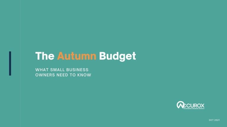 Autumn Budget 2021